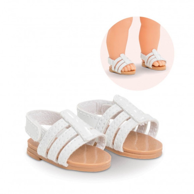 "Corolle Ma Corolle - White Sandals"