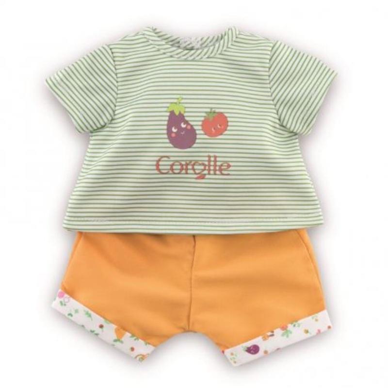 "Corolle Mon Grand Poupon - Garden Delights T-Shirt & Shorts (36cm)"