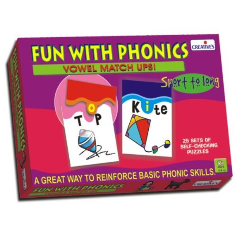 "Creative's - Fun with Phonics - Vowel Match Ups"