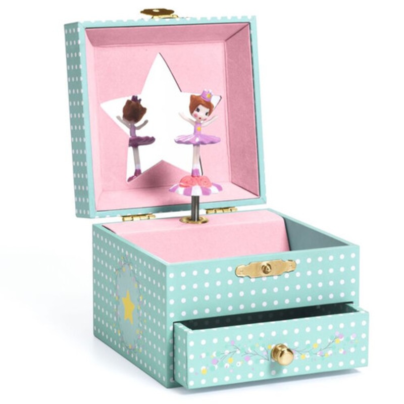 "Djeco Musical Jewellery Box - Delicate Ballerina Music Box"
