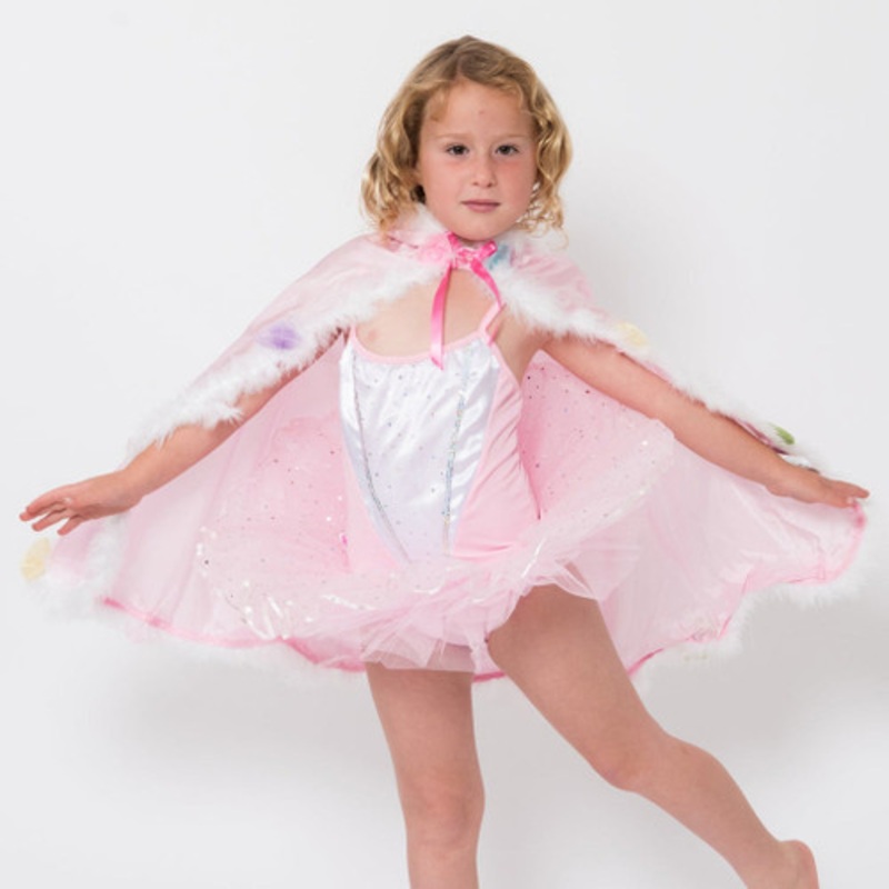 "Fairy Girls - Heavenly Cape - Light Pink"