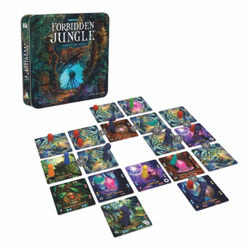 "Gamewright Forbidden Jungle - Survive the Wild"