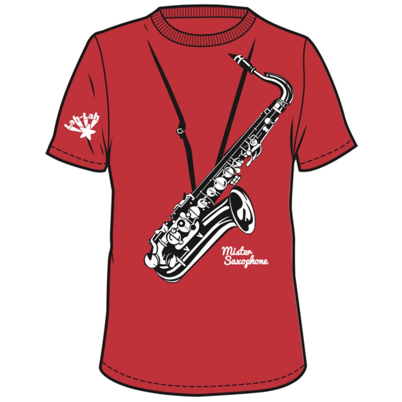 "Lah-Lah - Mister Saxophone Shirt Size 4"