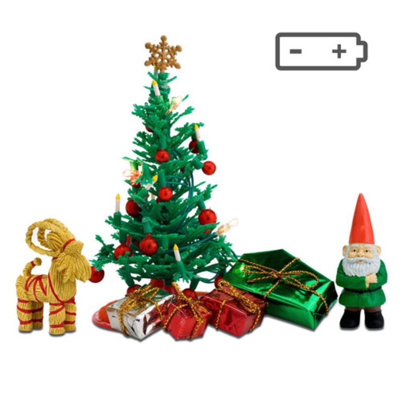 "Lundby Christmas Tree Set"