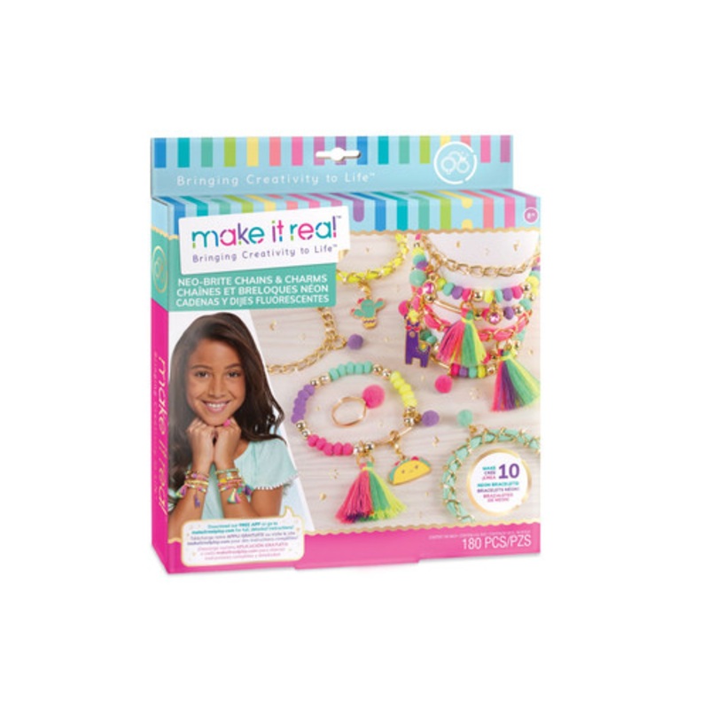 "Make It Real - Neo-Brite Chains & Charms"