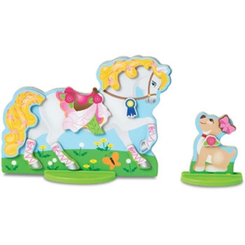 "Melissa & Doug - Show Horse Magnetic Dress Up Play Set"
