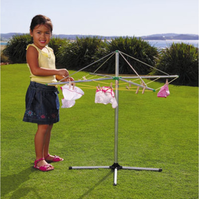 "Orbit Metal Clothes Line"
