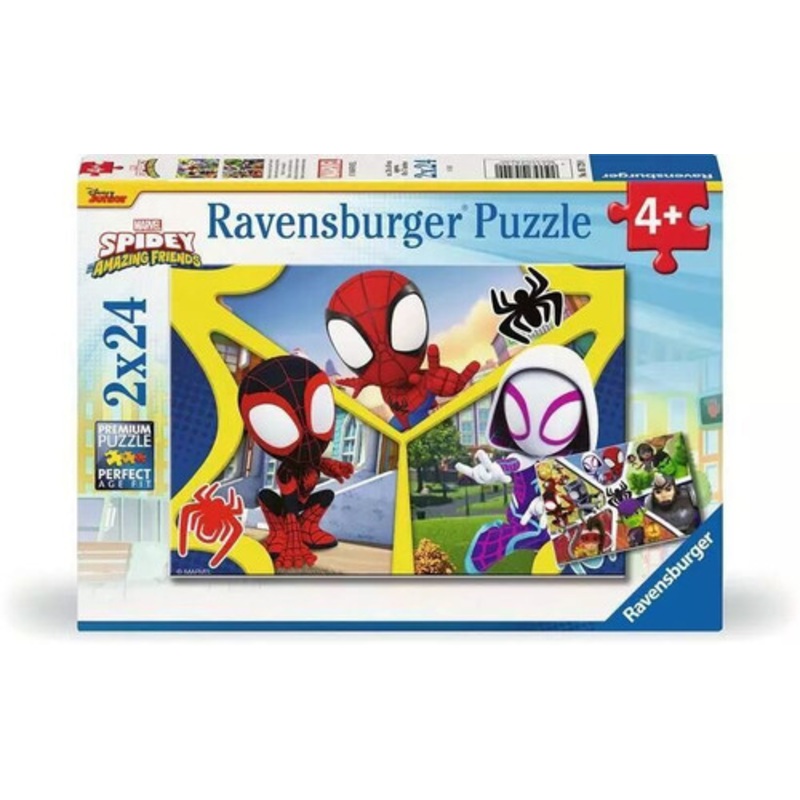 "Ravensburger 2x24pc - Spidey Puzzle"