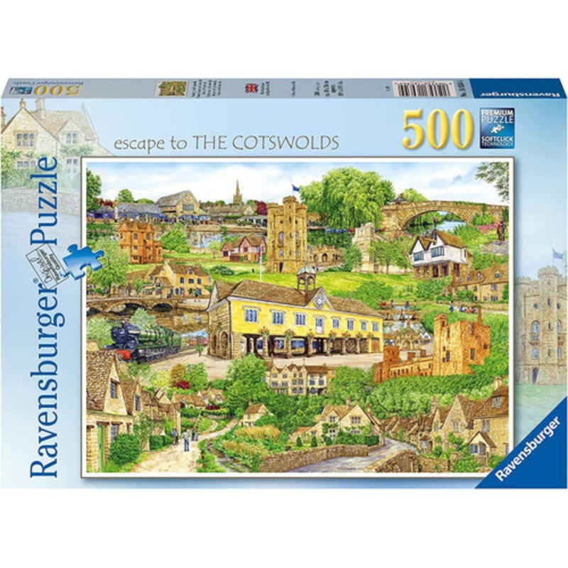 "Ravensburger 500pc - Escape to the Cotswolds Puzzle"