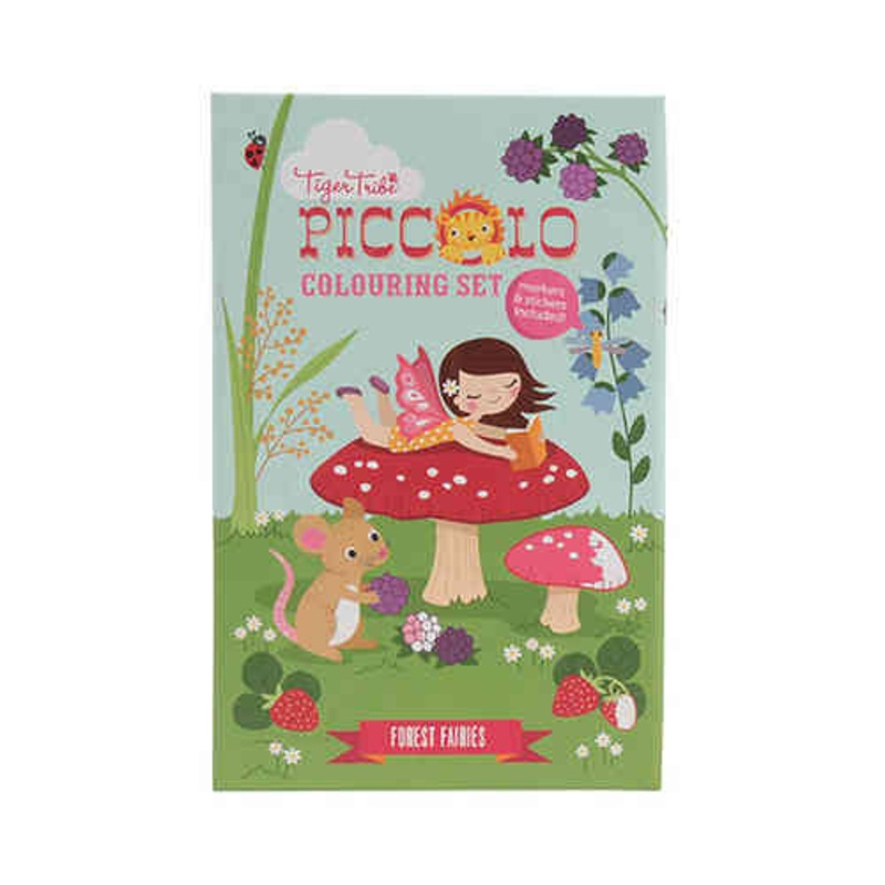 "Tiger Tribe Colouring Set - Forest Fairies"