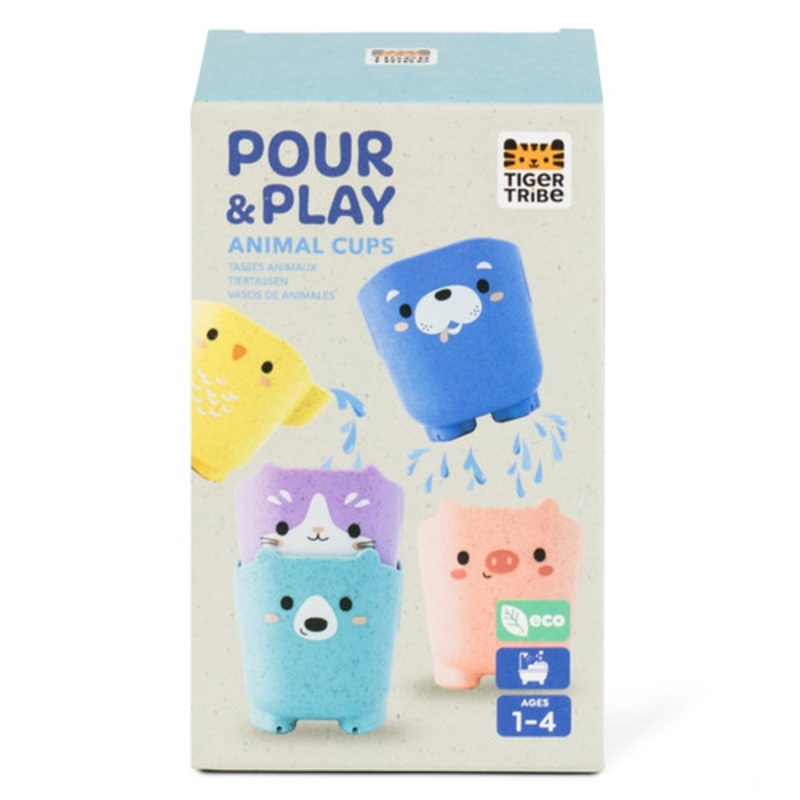"Tiger Tribe - Pour & Play - Animal Cups"