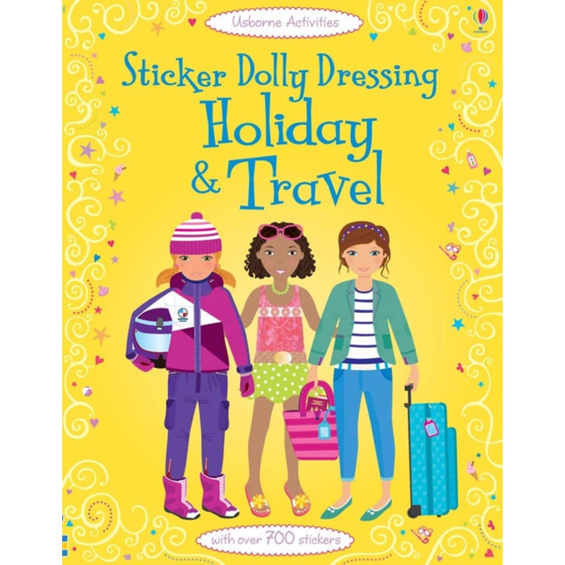 "Usborne - Sticker Dolly Dressing - Holiday & Travel Sticker Book"