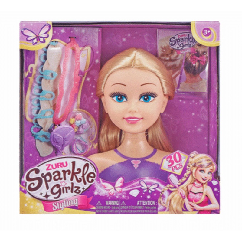 "ZURU - Sparkle Girlz Styling Head with Accessories"