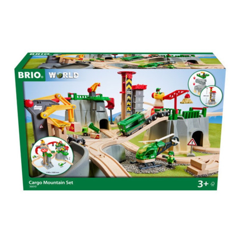 "BRIO - Cargo Mountain Set 32 Pieces"