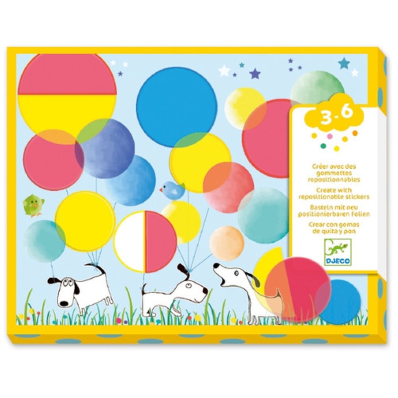 "Djeco - Magic Circles Collage Set"