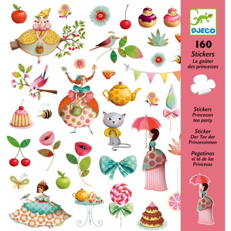 "Djeco - Tea Party Stickers"