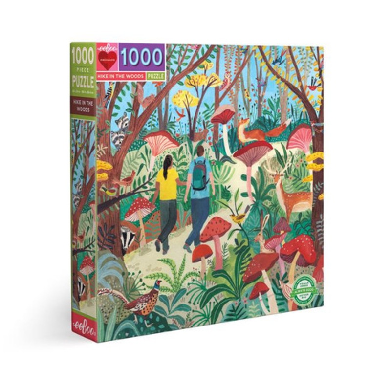 "eeBoo 1000pc - Hike in the Woods Puzzle"