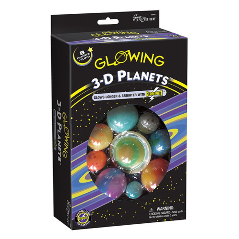 "Glowing 3-D Planets Boxed Set"