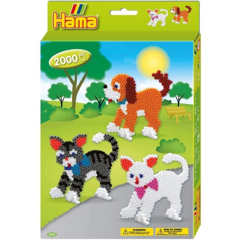 "Hama Beads - Dogs & Cats Gift Box"