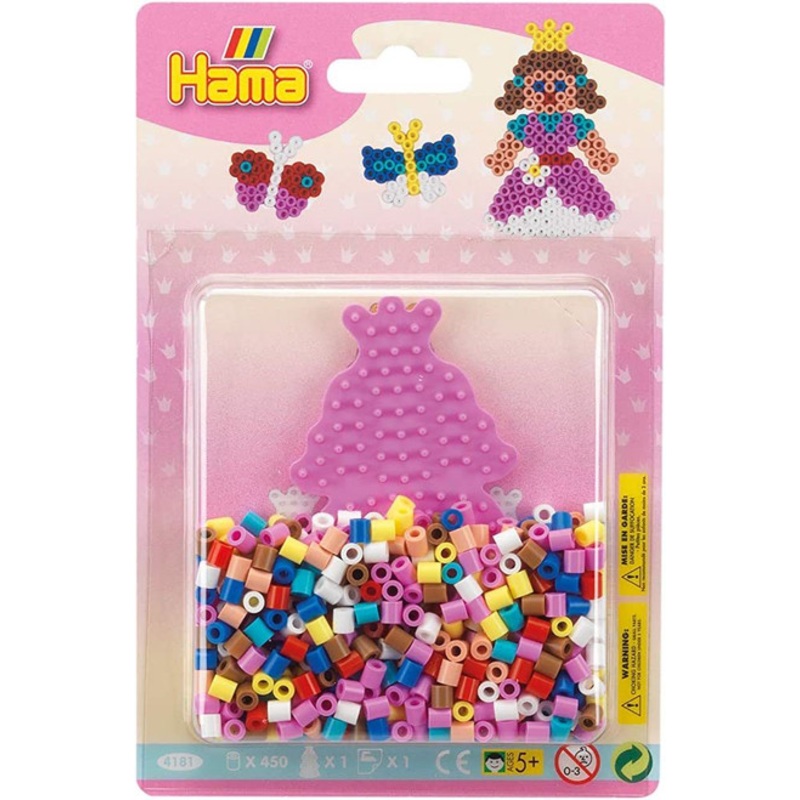 "Hama Beads - Small Blister Pack - Pink Princess"