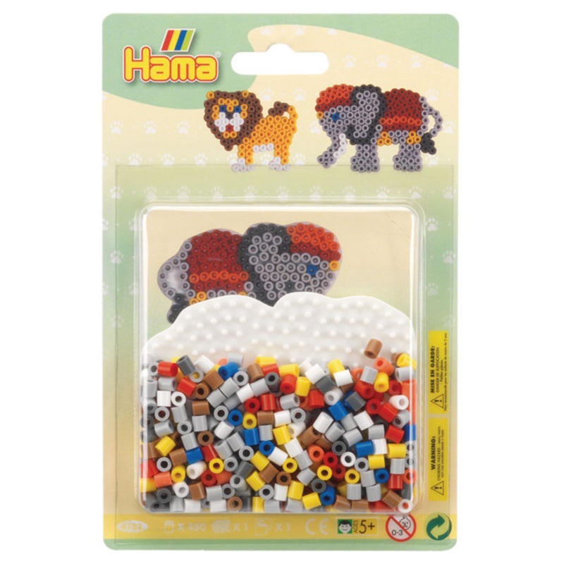 "Hama Beads - Small Blister Pack - White Elephant"