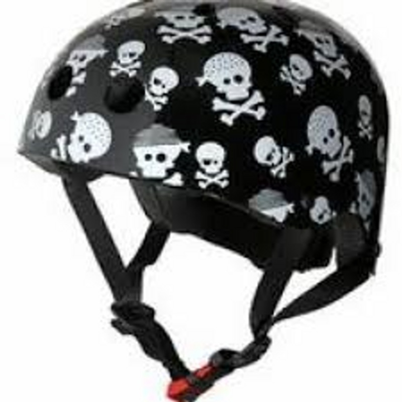 "Kiddimoto Skull & Bone Helmet - Medium"