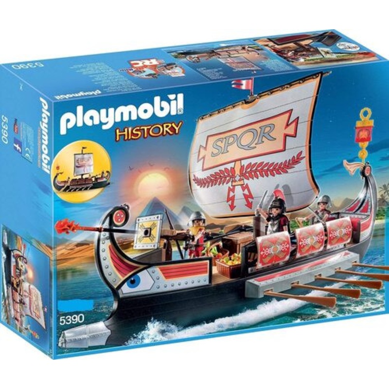 "Playmobil History - Roman Warriors' Ship 5390"