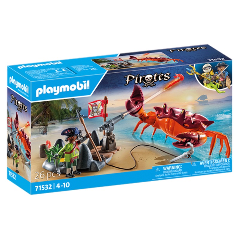 "Playmobil Pirates - Battle Against the Giant Crab 71532"