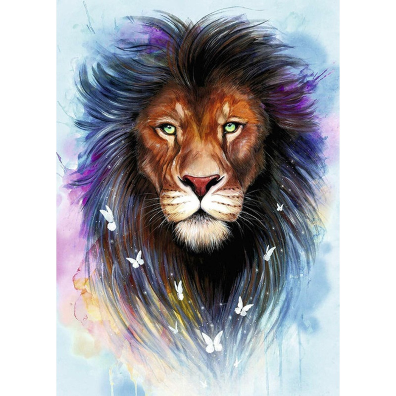 "Ravensburger 1000pc - Magestic Lion Puzzle"