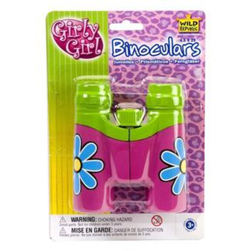 "Wild Republic - Girly Girl Flower Print Binoculars"