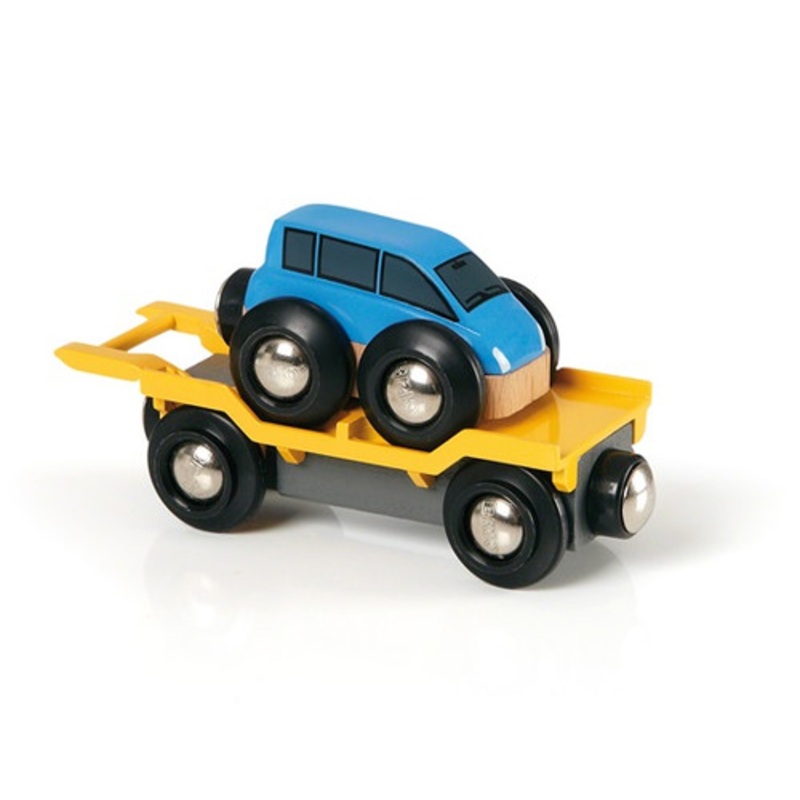 "Brio - Car Transporter Blue"