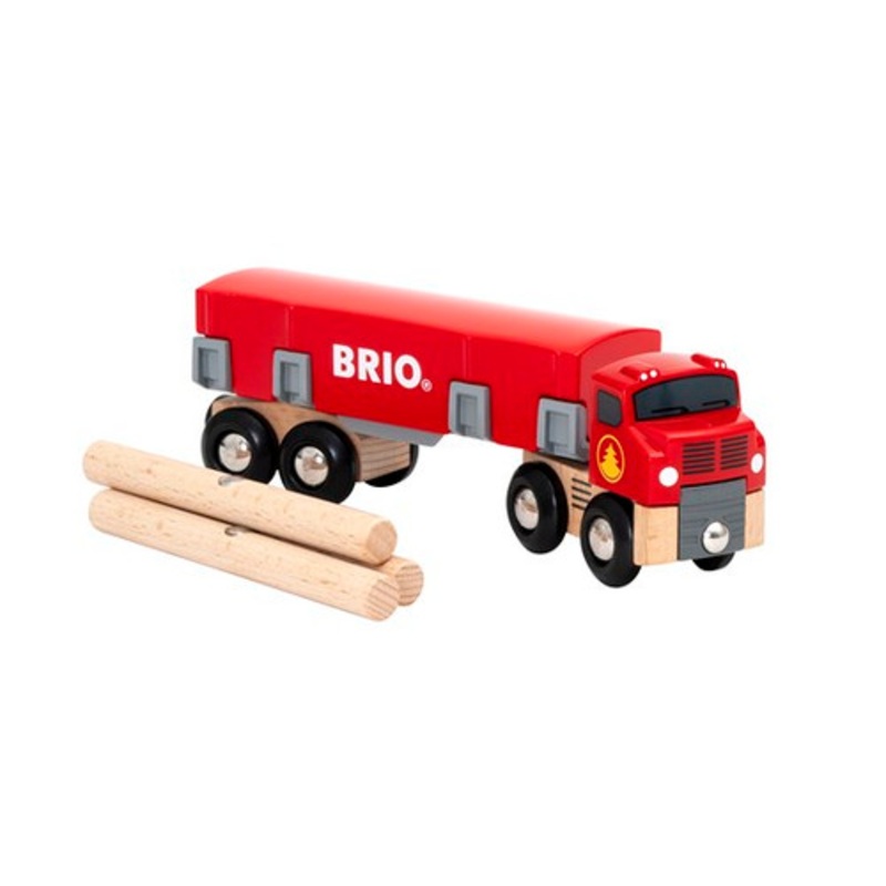 "BRIO Vehicle - Lumber Truck 6 pieces"