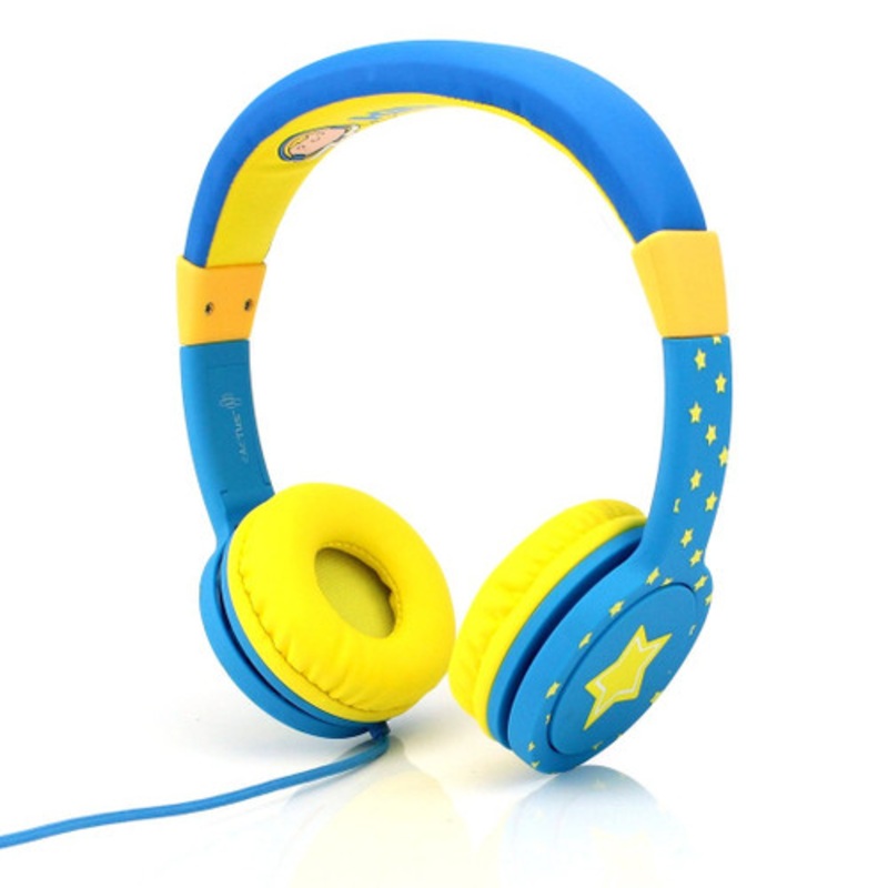 "Cactus - Headphones for Kids Blue Stars"