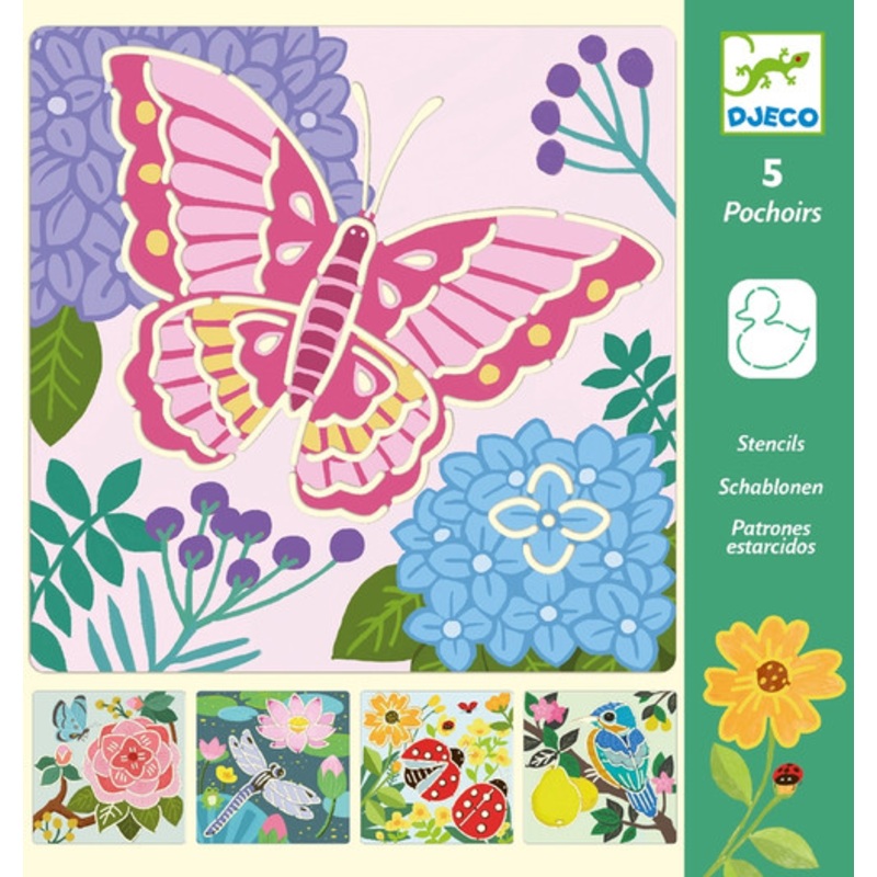 "Djeco - Garden Wings Stencils"