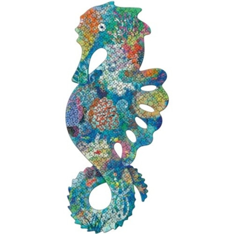 "Djeco- Sea Horse Art Puzzle - 350pc"