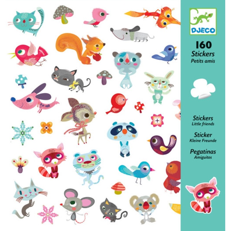 "Djeco - Small Friends Stickers"