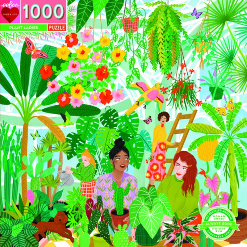 "eeBoo 1000pc - Plant Ladies Puzzle"