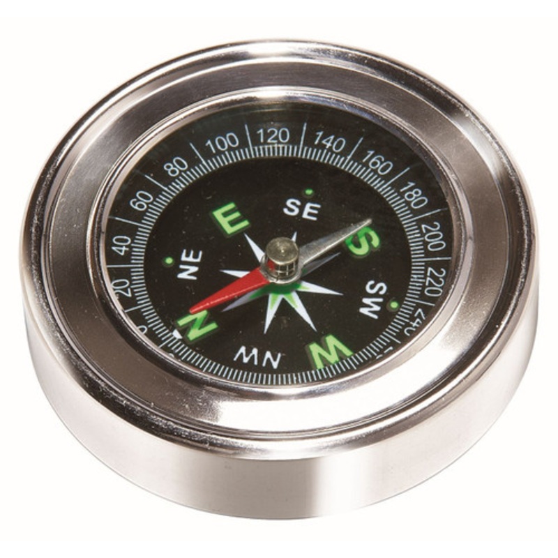 "Heebie Jeebies - Stainless Steel Compass"