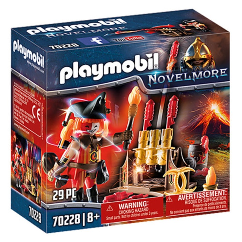 "Playmobil Novelmore Burnham Raiders Fire Master 70228"