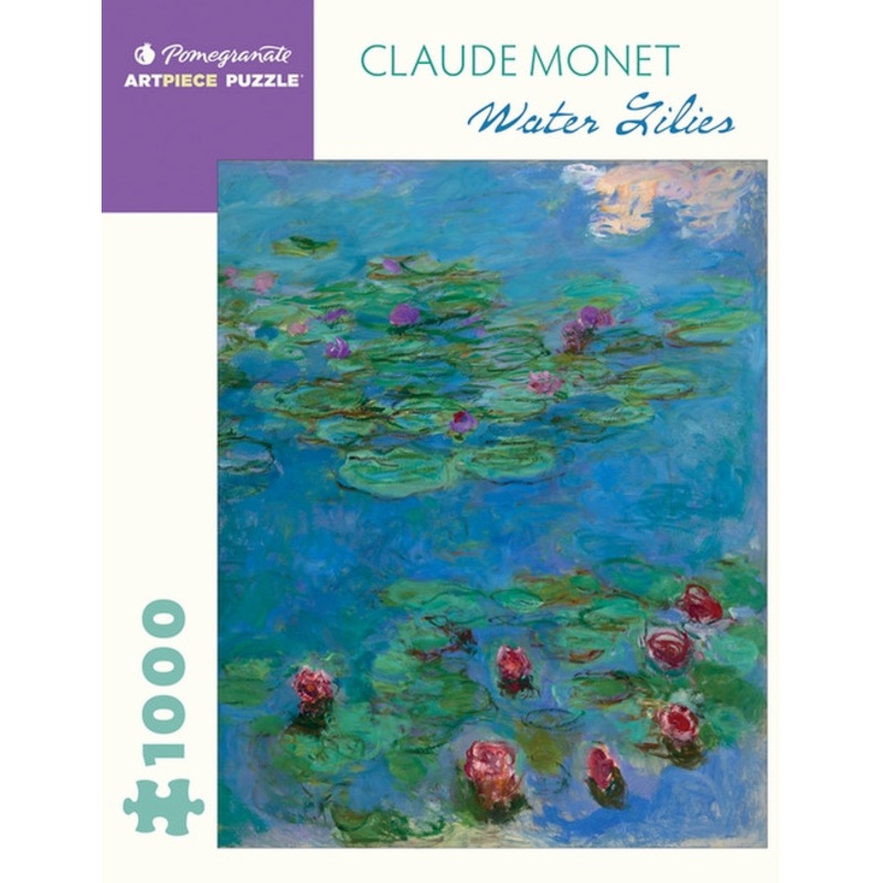 "Pomegranate 1000pc Puzzle - Claude Monet: Water Lilies"