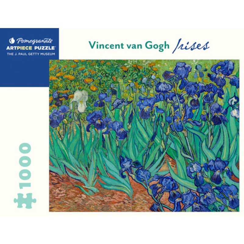 "Pomegranate 1000pc Puzzle - Van Gogh: Irises"