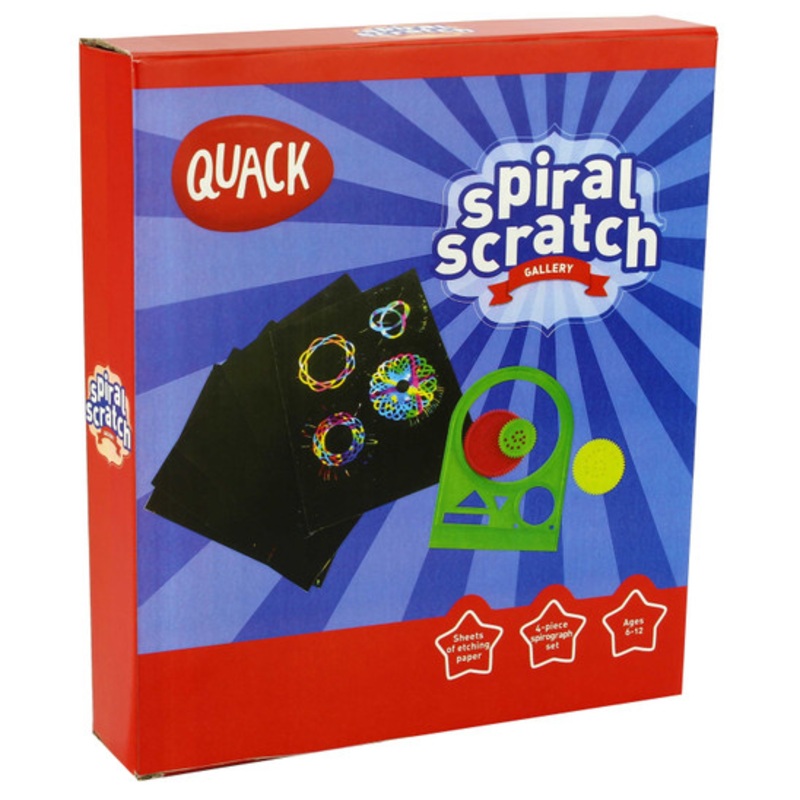 "Quack- Spiral Scratch Gallery"