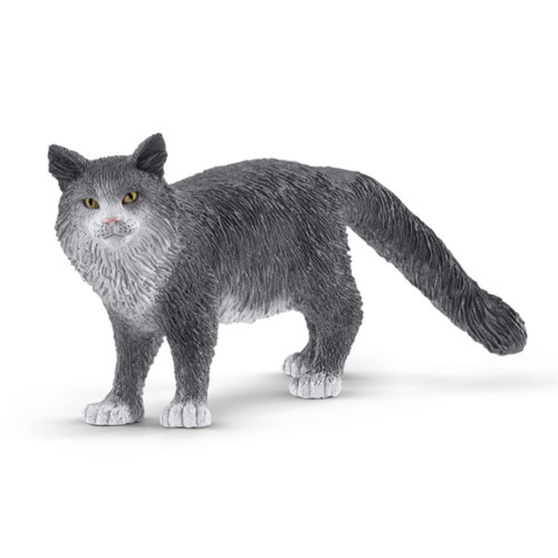 "Schleich Farm Life - Maine Coon Cat 13893"