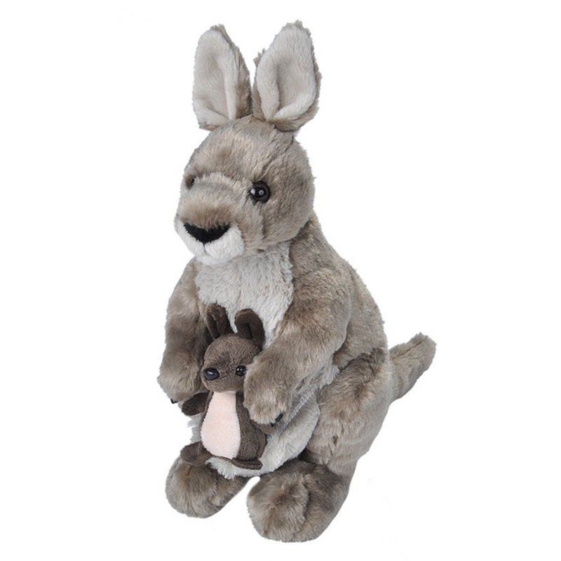 "Wild Republic - Cuddlekins Kangaroo with Joey 30cm"