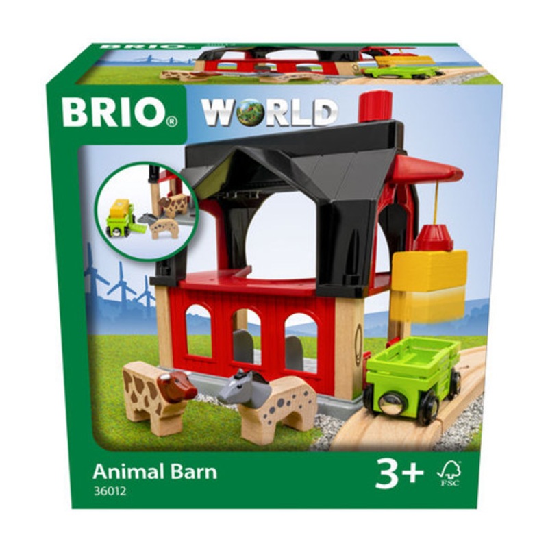 "BRIO - Animal Barn - 6 Pieces"