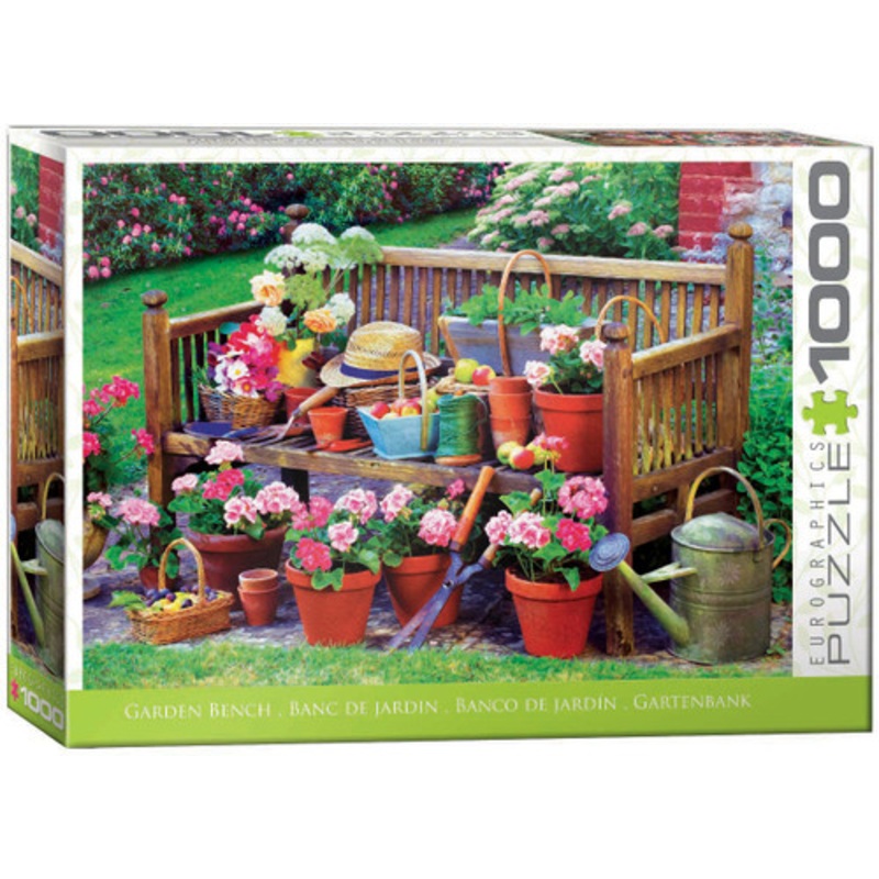 "Eurographics 1000pc - Garden Bench Puzzle"