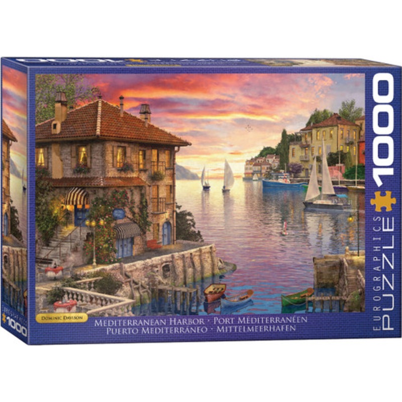 "Eurographics 1000pc - Mediterranean Harbour Puzzle"