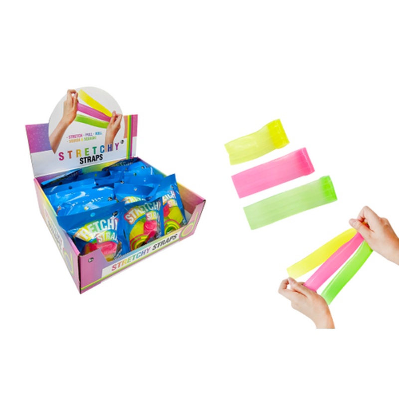 "Fidget Toy - Stretchy Straps 3pk"
