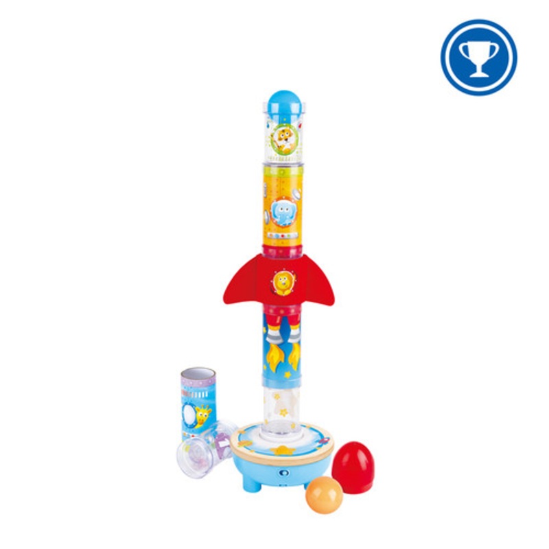 "Hape - Rocket Ball Air Stacker"