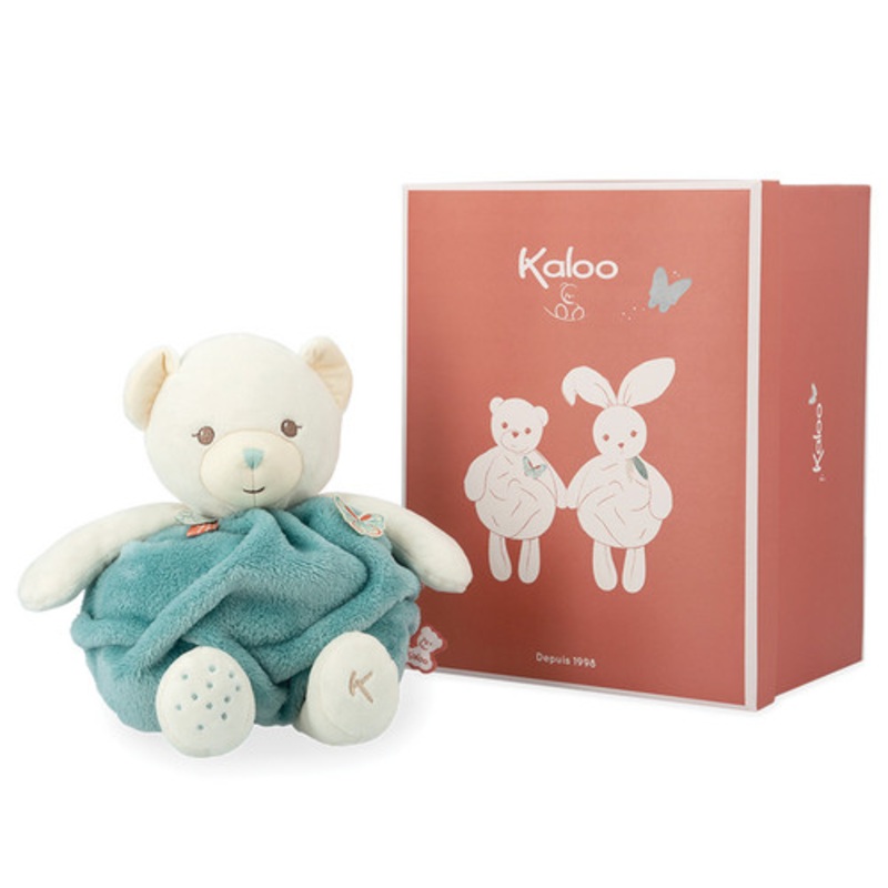 "Kaloo - Plume Bear Teal 30cm"